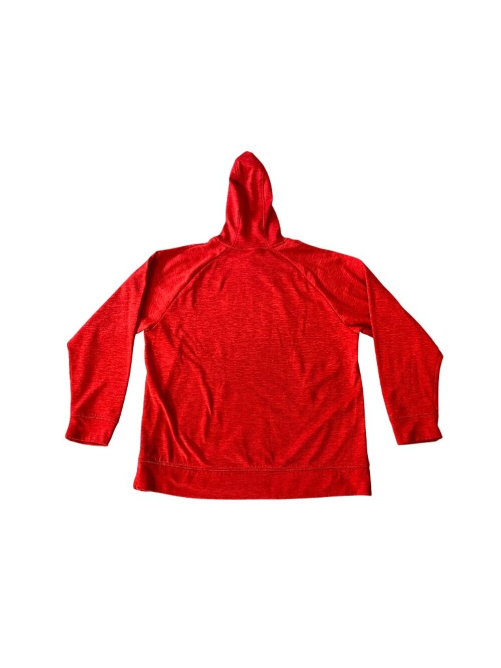 Under Armour ColdGear Red Hoodie Sweatshirt Loose Fit Fleece-Lined Large